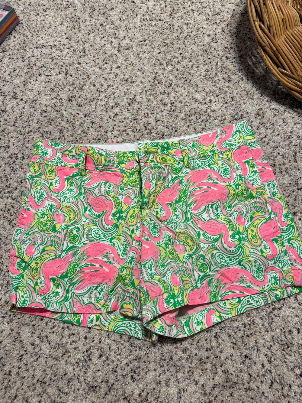 Lilly Pulitzer Callahan Short - Women's Flamingo Pink Shorts (Size 10)